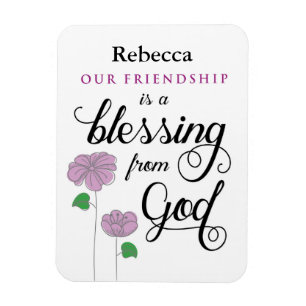 Ihre Freundschaft ist ein Segen vom Gott-Magneten Magnet