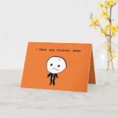 Ihre fürchterliche Personalkarte Karte (Gelbe Blume)