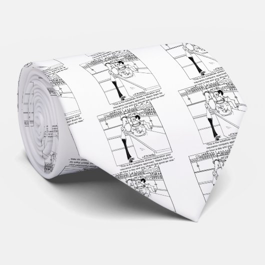 Ihre ganze Versicherungsgesellschaft zahlt für Krawatte (Gerollt)