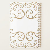 "Ihre Gedanken Inspiriert" - Benutzerdefiniertes N Planer (Rückseite)