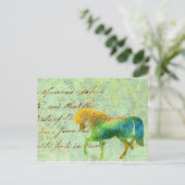 Ihre Gedanken Postkarte (Stehend Vorderseite)