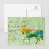 Ihre Gedanken Postkarte (Vorne/Hinten)