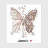 Ihre Gefühle sind gültig Aufkleber (Blatt)