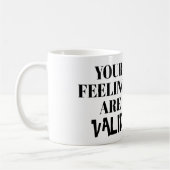 IHRE GEFÜHLE SIND GÜLTIG - EINLEITEN KAFFEETASSE (Links)