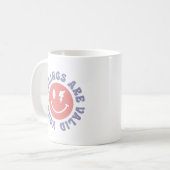 Ihre Gefühle sind gültig Kaffeetasse (Vorderseite Links)