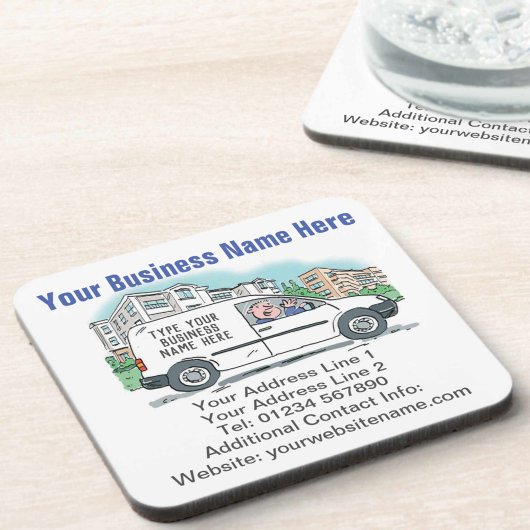 Ihre Geschäftsdetails zu Getränkeuntersetzer