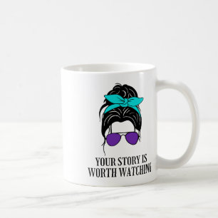 Ihre Geschichte ist es wert, sich die Suizidpräven Kaffeetasse