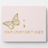 Ihre Geschichte ist nicht über das Bewusstsein für Fotoplatte (Vorderseite)