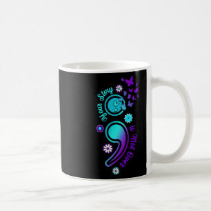Ihre Geschichte ist nicht über Semicolon Suicide A Kaffeetasse