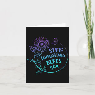 Ihre Geschichten sind nicht über Suizidprävention Karte