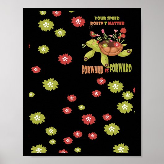 Ihre Geschwindigkeit geht nicht vorwärts ist vorwä Poster (Vorne)