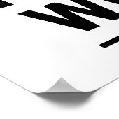 Ihre Gesundheit ist Ihr Reichtum Poster (Ecke)