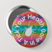 Ihre Gesundheit ist in Schwung geraten Button (Vorne & Hinten)