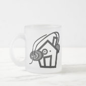 Ihre Gewohnheit 10-Unze-mattierte GlasTasse Mattglastasse (Links)