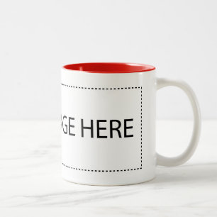 Ihre Gewohnheit 11 Unze Zwei-Ton Tasse