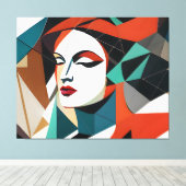 Ihre glänzenden Fragmente Leinwanddruck (Insitu (Holzboden))