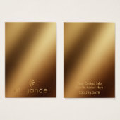 Ihre Gold-Logos-auf-Gold-Gewinnern-Anzeigetafel (Vorne & Hinten)