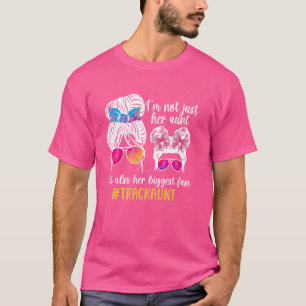Ihre größte Fanspur-Tante einer Spur und eines Fel T-Shirt