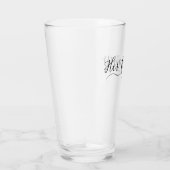 "Ihre Großzügigkeit" Glas (Rechts)