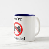 Ihre Grundlage Zweifarbige Tasse (VorderseiteRechts)