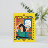 Ihre Hair Down_B_ Postkarte gelassen (Stehend Vorderseite)