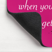 Ihre Hände passten mousepad (Ecke)