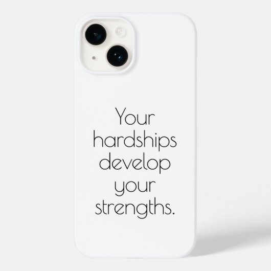 Ihre Hardships iPhone Case (Rückseite)