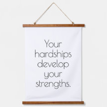 Ihre Hardships Wood Topped Wall Tapestes