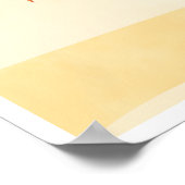 Ihre herbstliche Glückseligkeit Poster (Ecke)