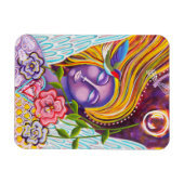 "Ihre Herzflutters kostenlos" Magnet (Horizontal)