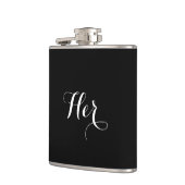 Ihre Hochzeit Flachmann (Links)