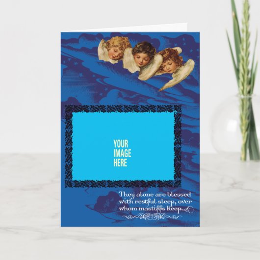 IHRE HUNDstich-Karte Feiertagskarte (Vorderseite)