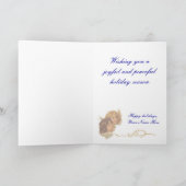 IHRE HUNDstich-Karte Feiertagskarte (Innenseite)