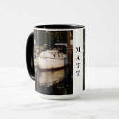 Ihre individuelle Kaffeekoffe-Tasse Tasse (Vorderseite Links)