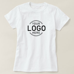Ihre individuelle Logo-Front und Ihr Back-Business T-Shirt