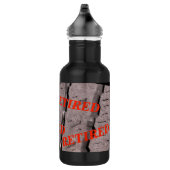 Ihre individuelle Ruhestandsgetränkflasche Edelstahlflasche (Rechts)