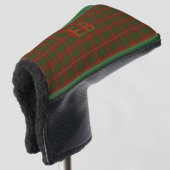 Ihre Initialen auf Bruce Clan tartan Golf Headcover (3/4 Vorderseite)