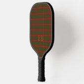 Ihre Initialen auf Bruce Clan tartan Pickleball Schläger (Links)
