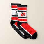 Ihre Initialen / Monogramm / Rot-Weiß-Schwarz Socken<br><div class="desc">Mit oder ohne Fahne stellen diese Farben Leidenschaft und Feuer dar.Fügen Sie Ihre Initialen hinzu,  um das Aussehen zu vervollständigen!  - FUN-TIPP:  Wir haben Leggings und Schuhe got,  um Ihren Socken zu entsprechen (Sie können auch Karo: Bootlegginz). Vielen Dank für Ihre Schirmherrschaft.</div>