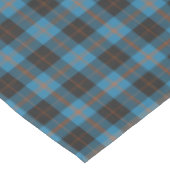 Ihre Initialen über Angus District Ancient Tartan Tischdecke (Schrägansicht)