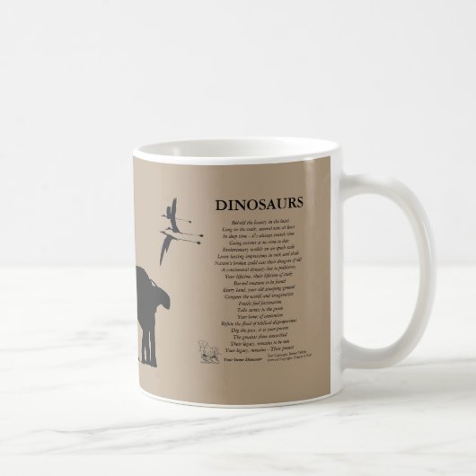 Ihre innere Dinosaurier-Tasse Greg Paul Kaffeetasse (Rechts)