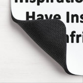 Ihre inspirierenden Zitate Mousepad (Ecke)
