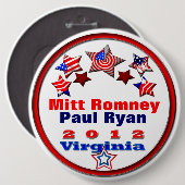 Ihre Kandidaten Virginia Button (Vorne & Hinten)