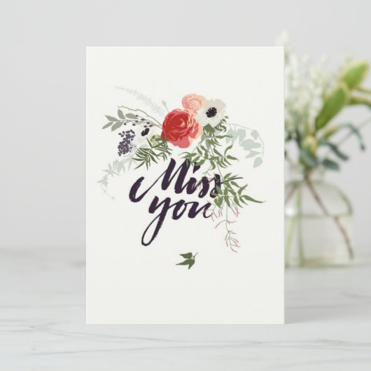 Ihre Karte verpassen (Stehend Vorderseite)