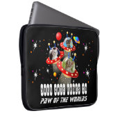 Ihre Katzen in einer Alien Raumschiff UFO Sci Fi F Laptopschutzhülle (Vorne Rechts)