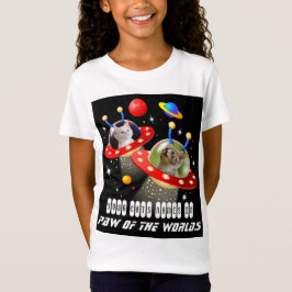 Ihre Katzen in einer Alien Raumschiff UFO Sci Fi F T-Shirt