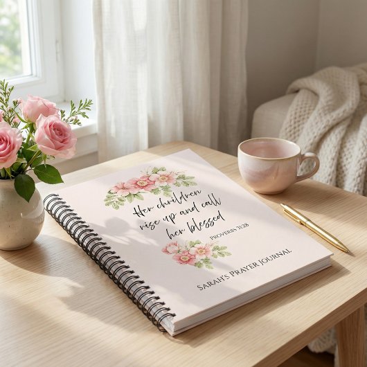 Ihre Kinder erheben sich und preisen sie selig  Notizblock