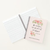 Ihre Kinder erheben sich und preisen sie selig  Notizblock (Innenseite)