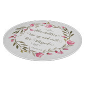 Ihre Kinder stehen auf und nennen sie gesegnet Schneidebrett (Ecke)