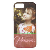 Ihre kleine, Prinzessin personalisierte Telefonzel Case-Mate iPhone Hülle (Rückseite)
